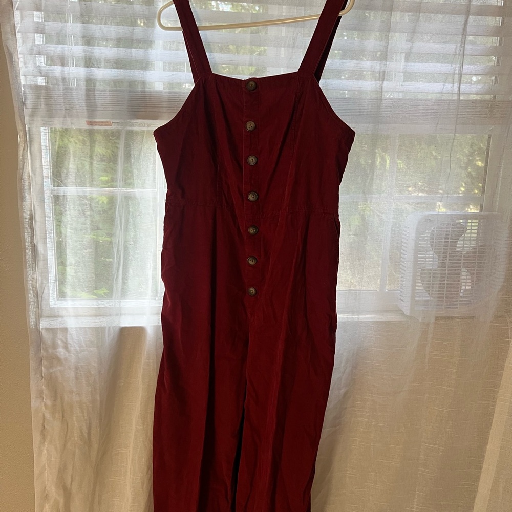 Dip Burgundy Jumpsuit